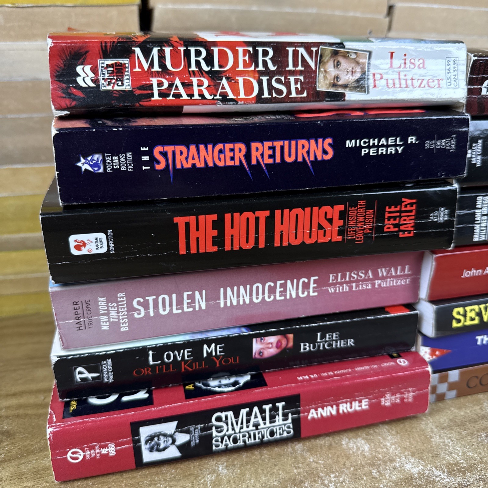 Lot of 14 True Crime Murder Homicide Investigate Detective Books Paperbacks