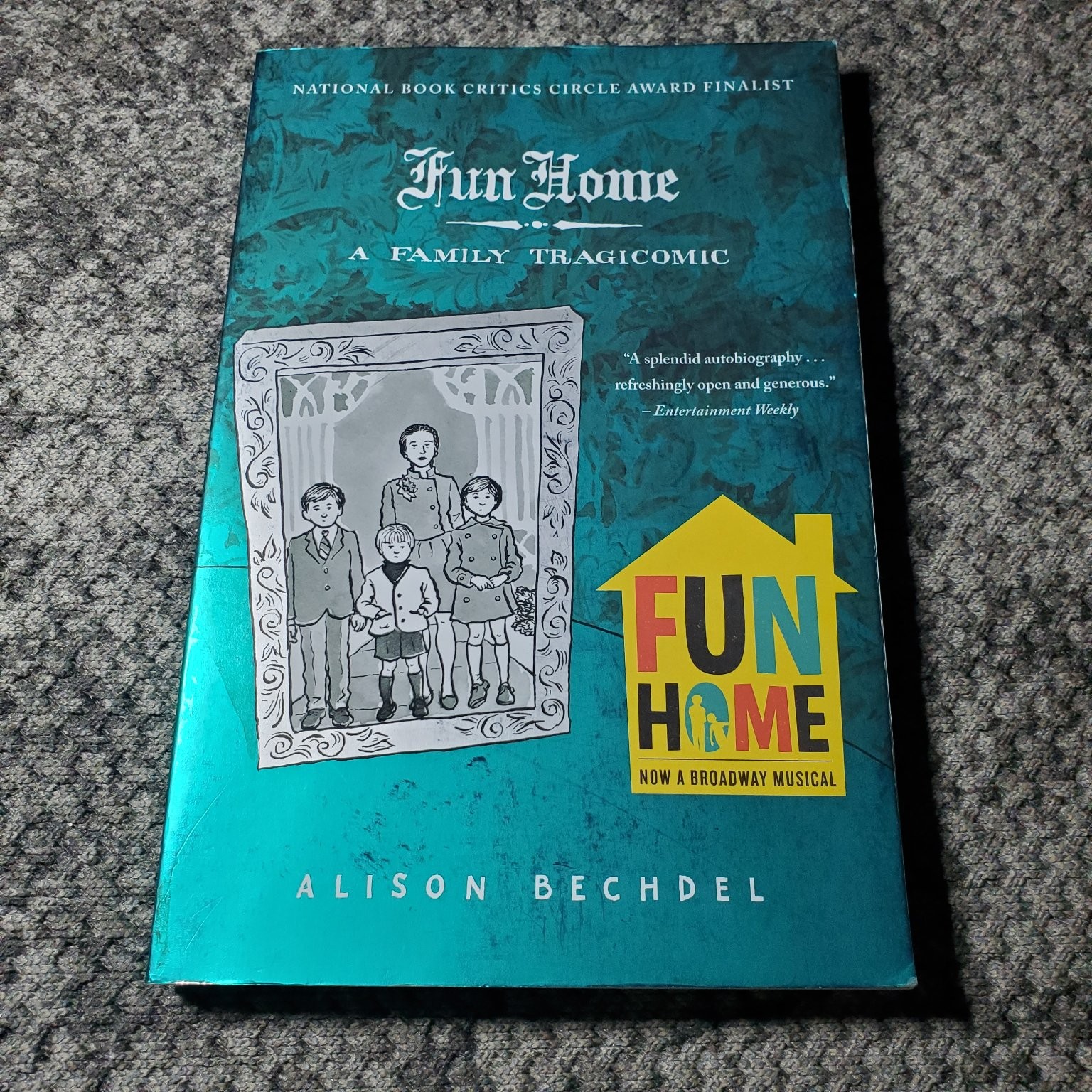 Fun Home Alison Bechdel 2007 First Mariner Edition Graphic Memoir