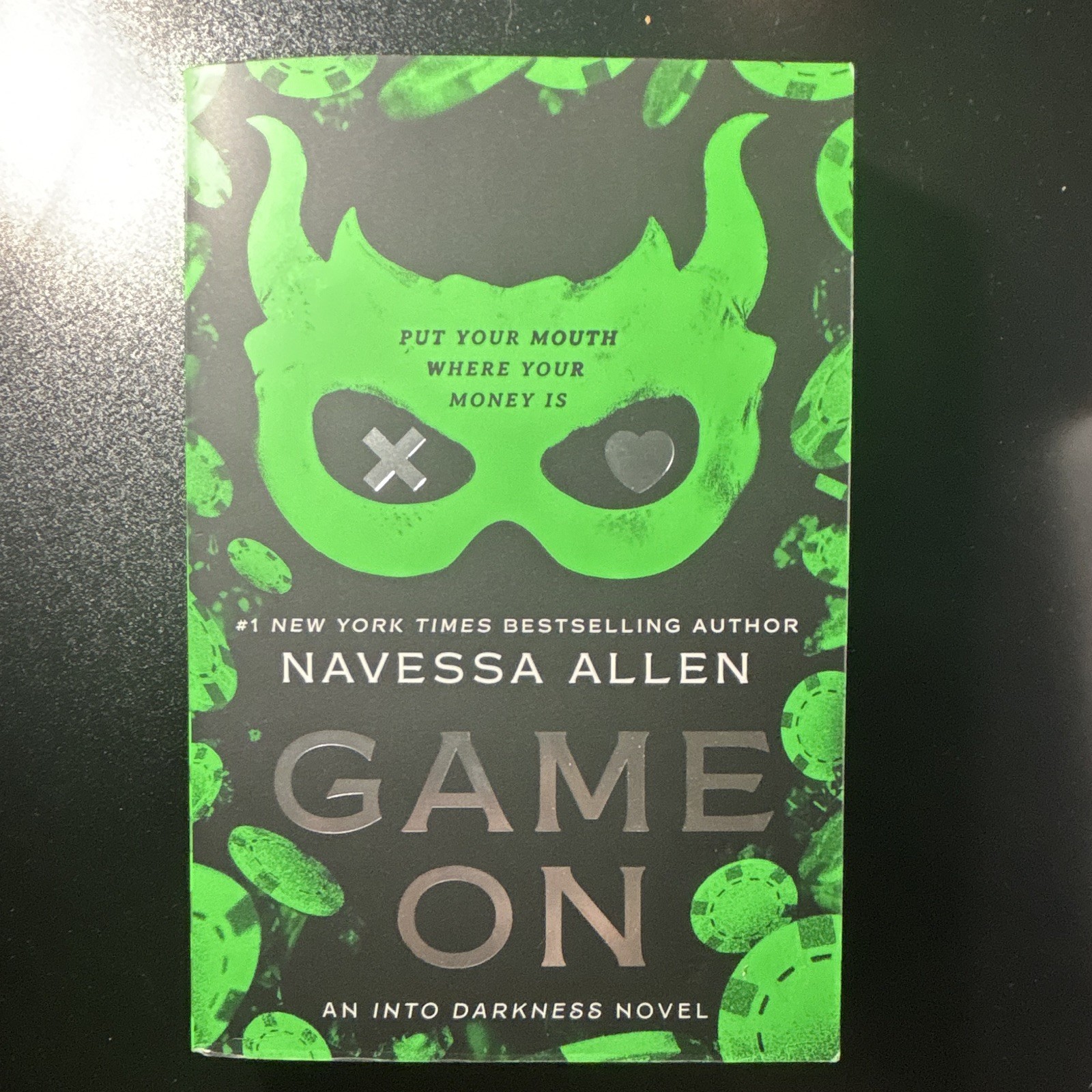 Navessa Allen Game On (Into Darkness) Dark Romance Enemies-to-Lovers Paperback