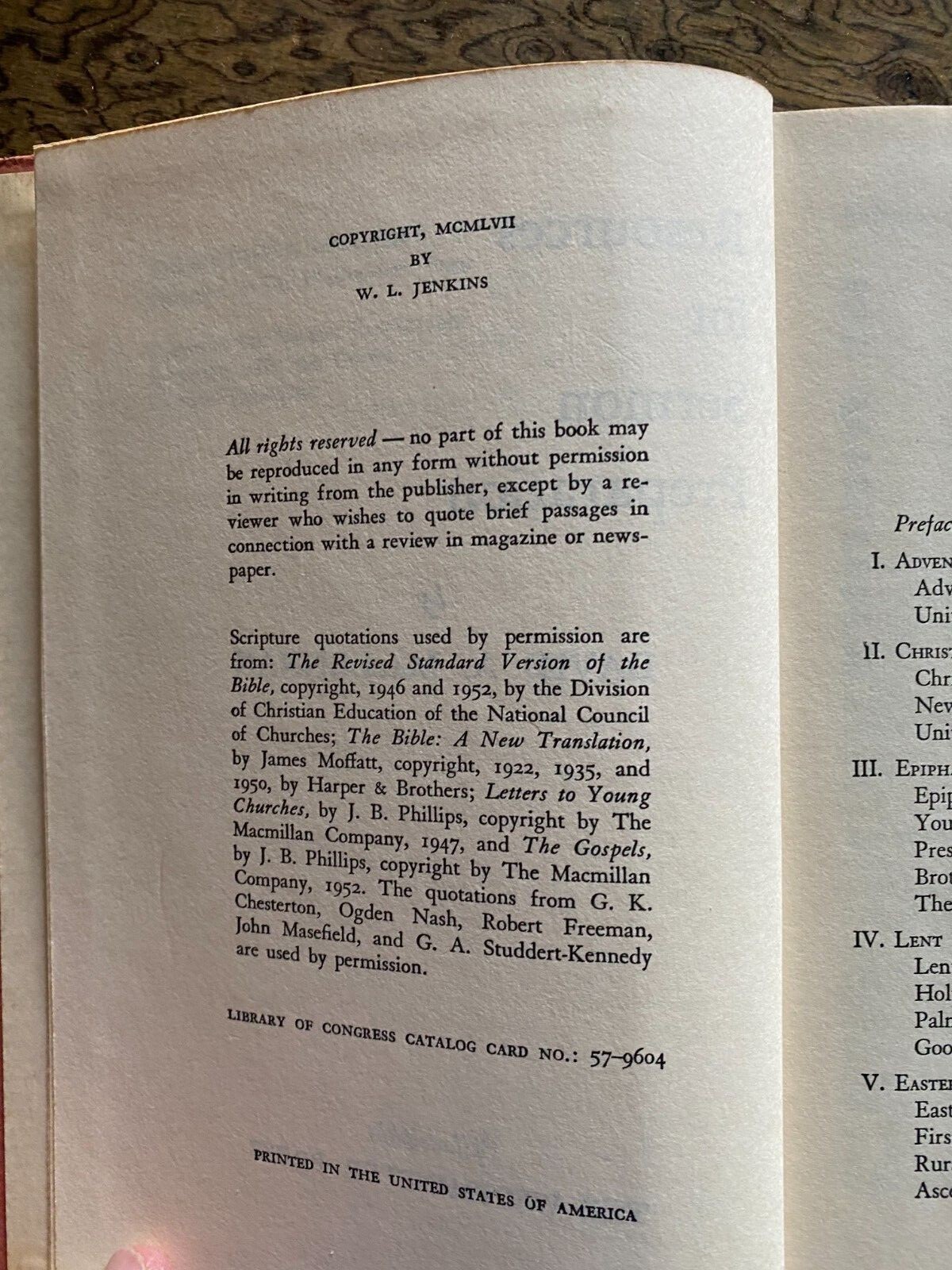 Resources for Sermon Preparation by David A. MacLennan 1967
