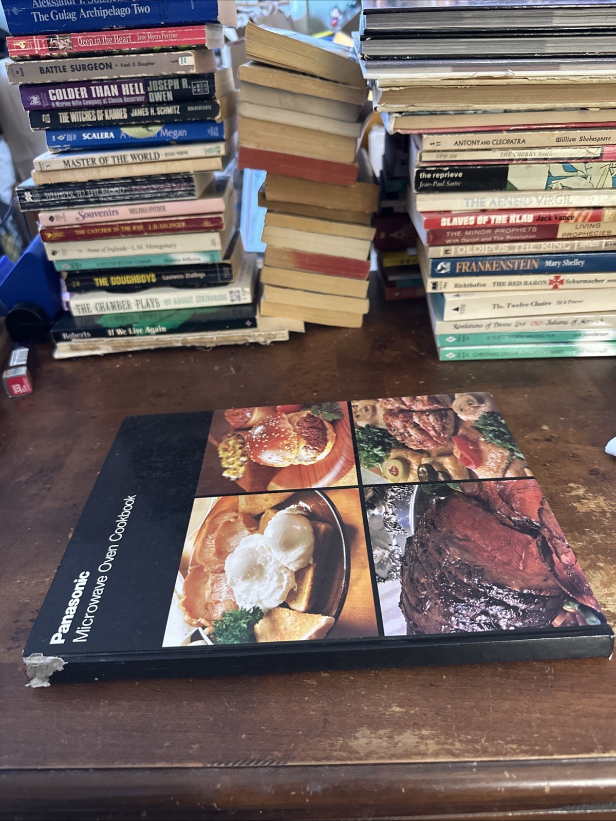 Vintage Panasonic Microwave Oven Cookbook 1974 recipes color pictures 138 pages