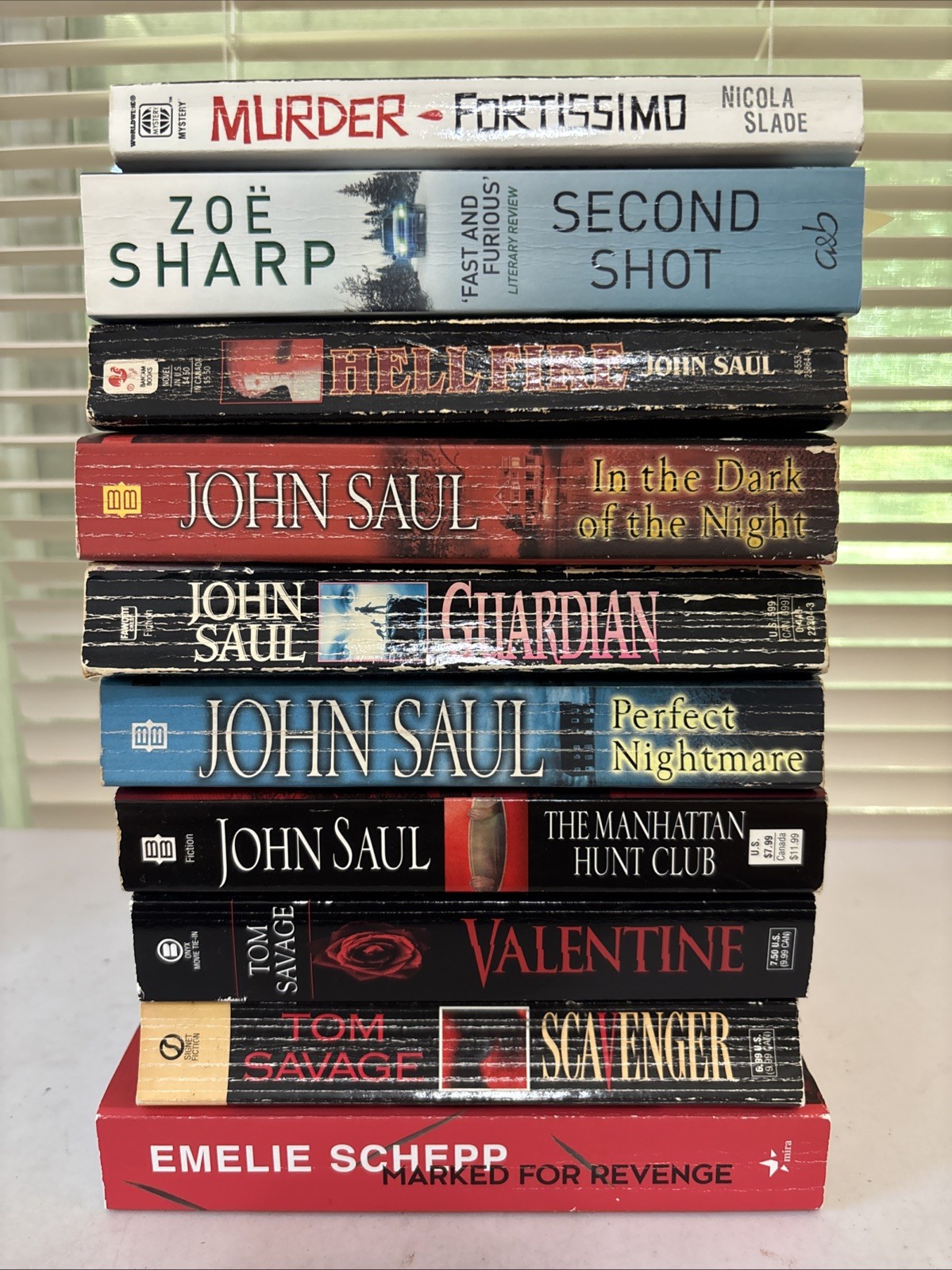 Lot of 10 – Mystery and Thrillers – Mixed Authors – FREE SHIPPING