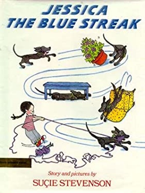 Jessica the Blue Streak Hardcover Suçie Stevenson