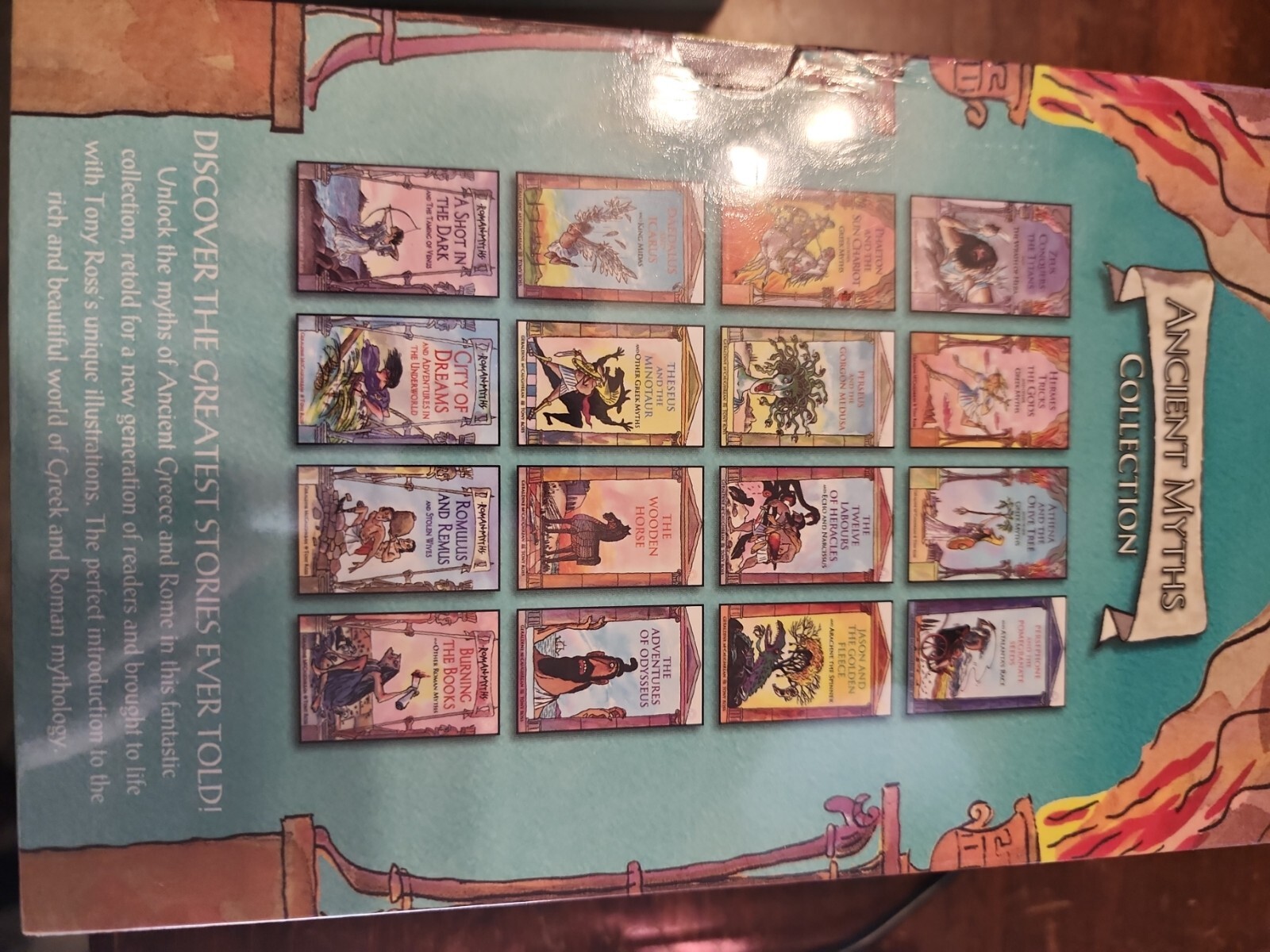 Ancient Myths Collection, Box Set by Tony Ross Geraldine McCaughrean NEW Sealed