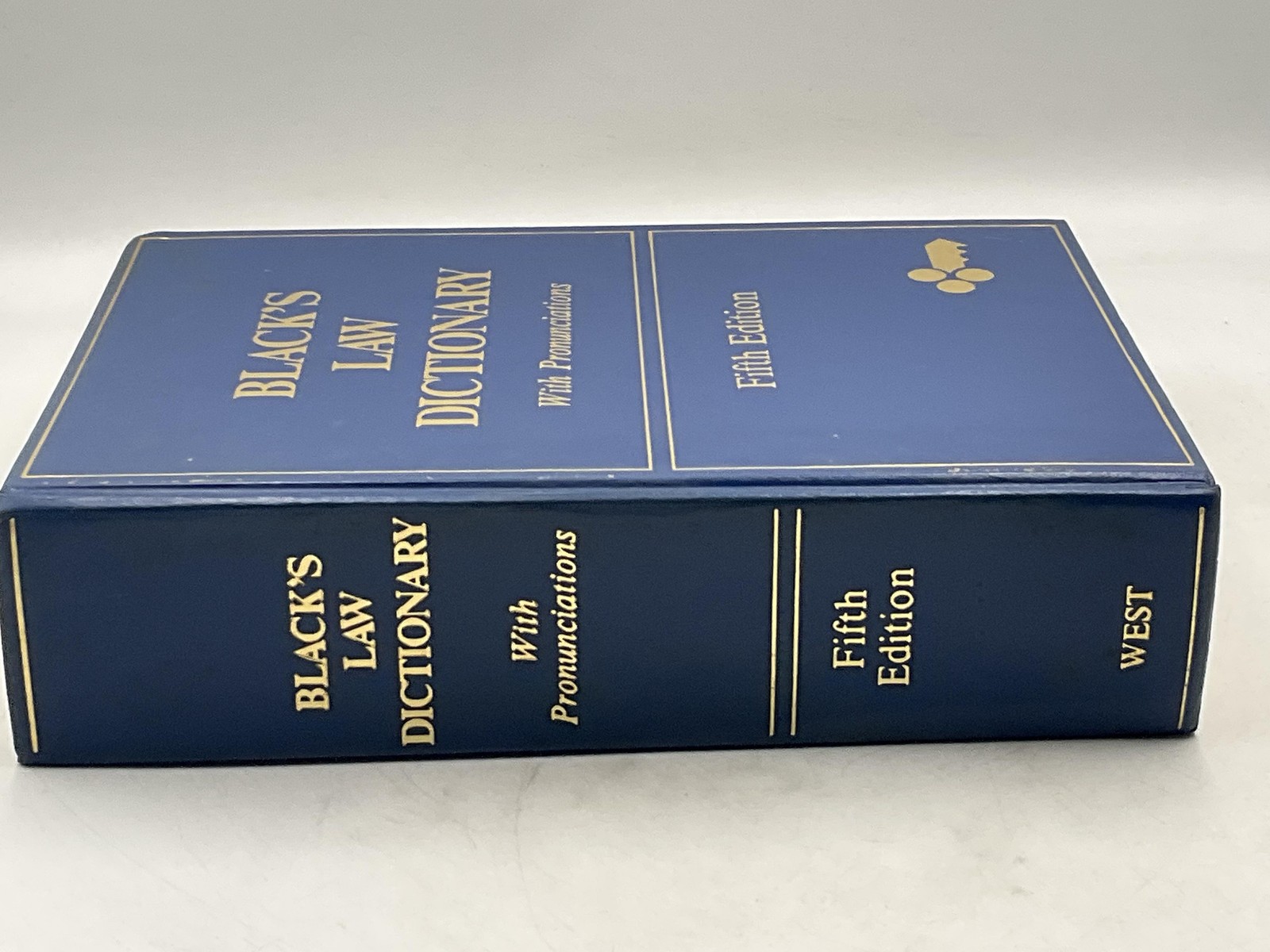 BLACK’S LAW DICTIONARY With Pronunciations Fifth Ed Henry C. 1979