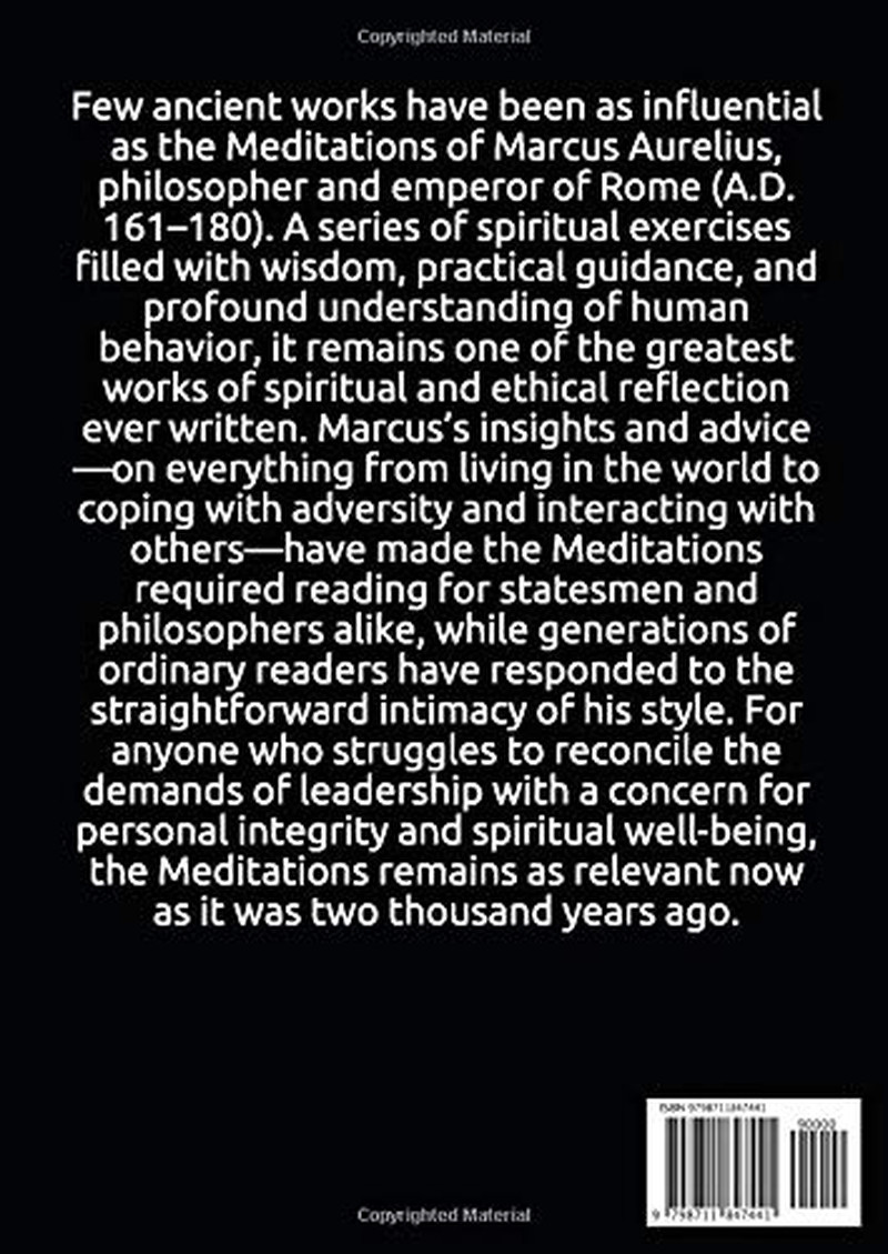 Meditations by Marcus Aurelius, The New Illustrated Edition (Paperback)