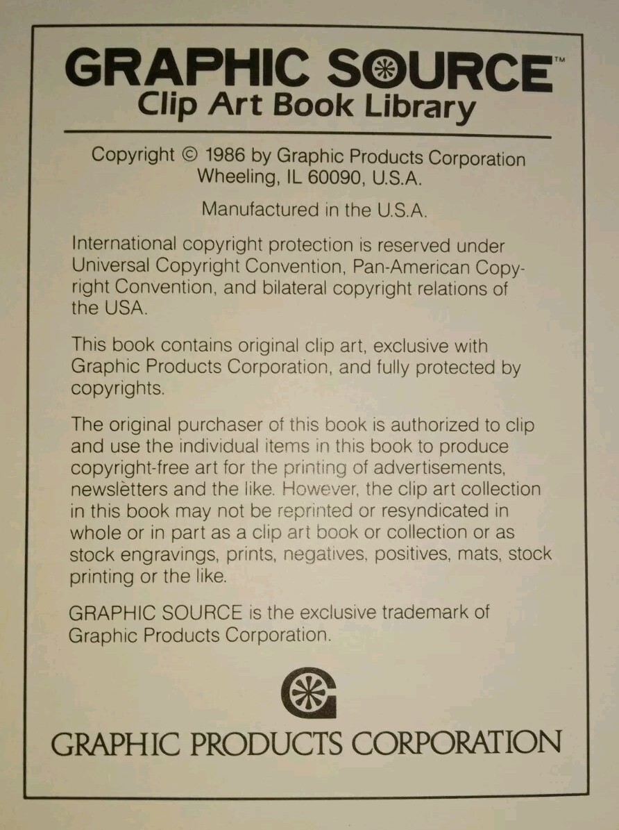 31 PAGES SPORTS, 306, GRAPHIC SOURCE CLIP ART, GRAPHIC PRODUCTS CORPORATION 1986