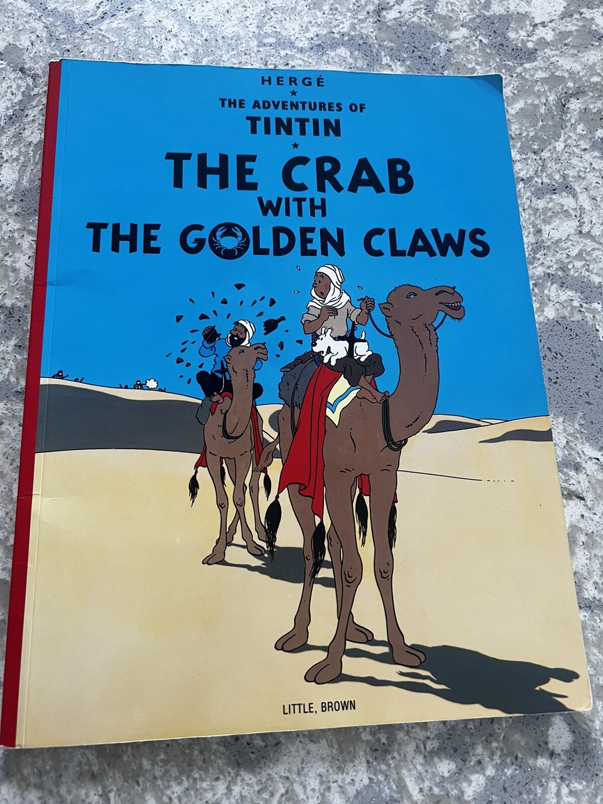 The Crab with the Golden Claws (The Adventures of Tintin) ~Preowned