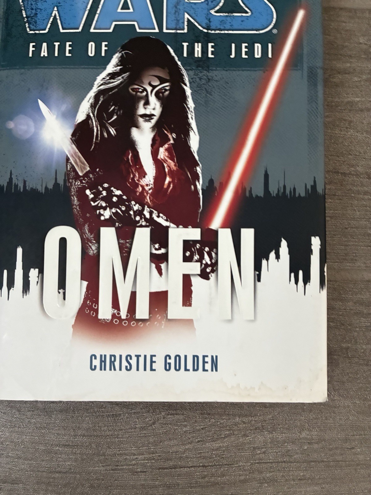 Star Wars Fate of the Jedi Omen Book by Christie Golden 2009 First Ed Room Decor