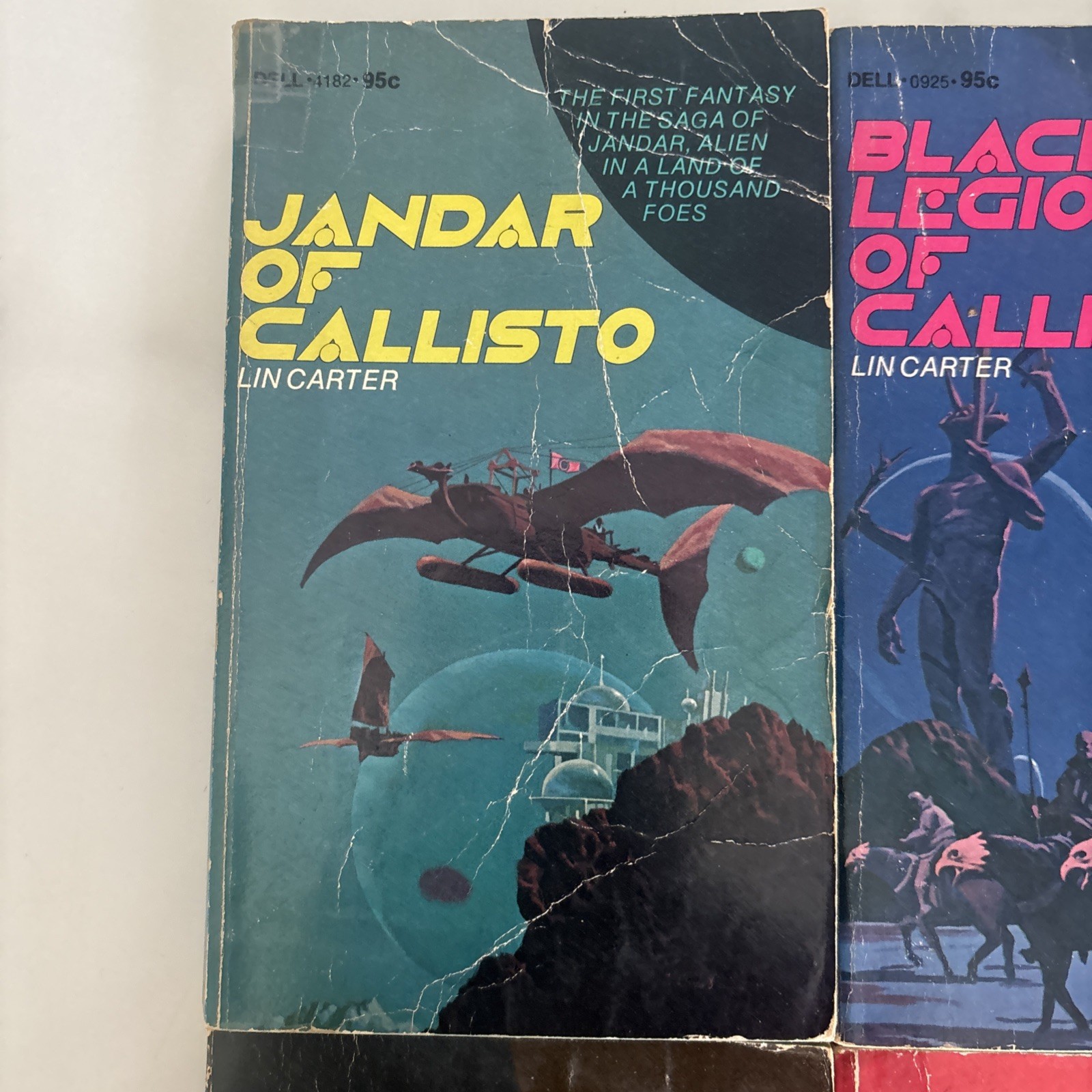 Lin Carter Callisto Complete Series Lot Of 8 Paperback