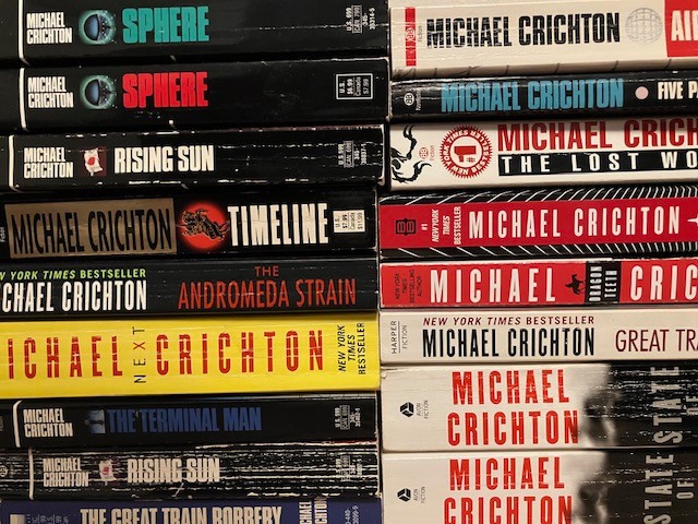 Build Your Own Michael Crichton Paperback Lot/Bundle You Choose the Books