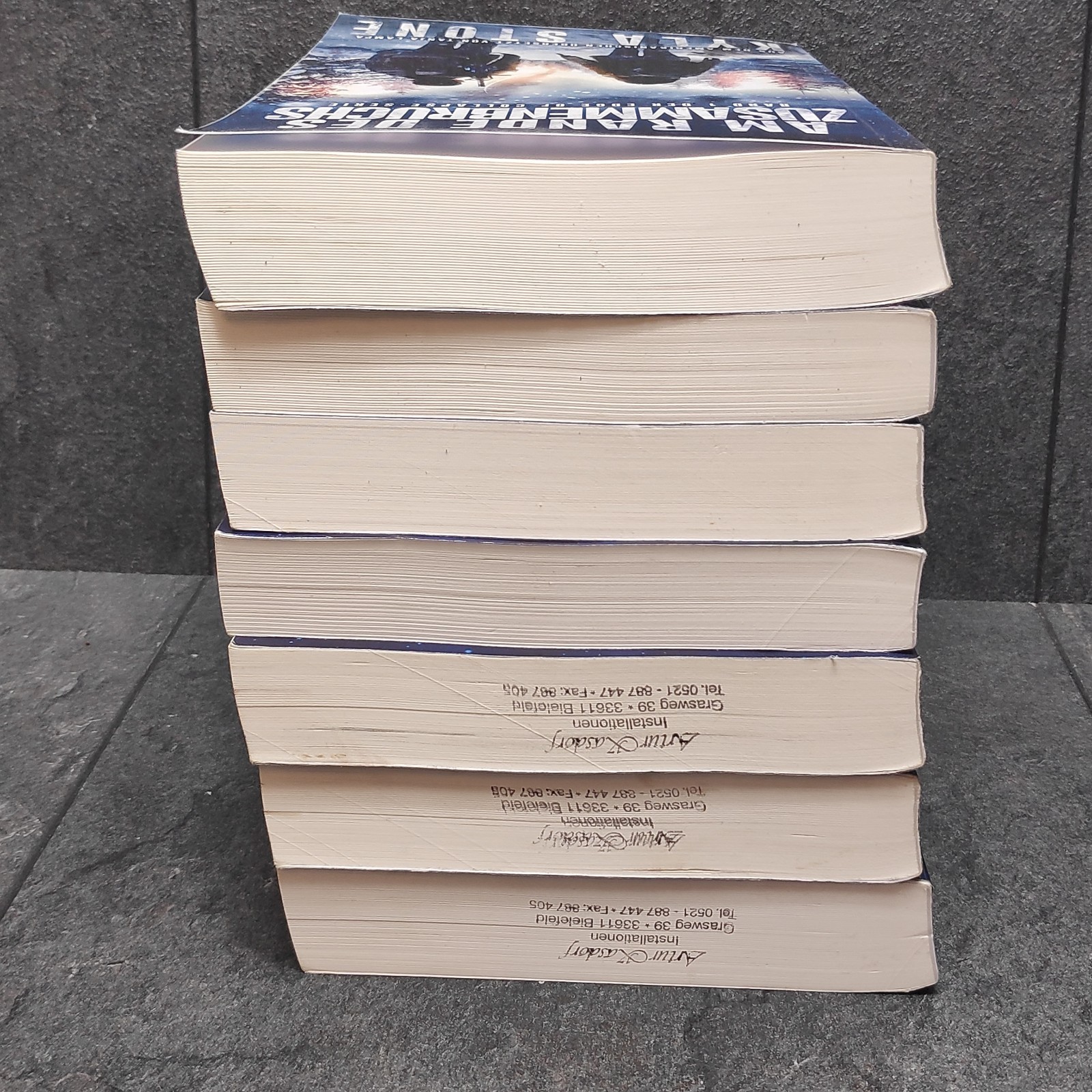Edge Of Collapse 1-7 Bücher Buch Band 1 2 3 4 5 6 7 • Kyla Stone Am Rande