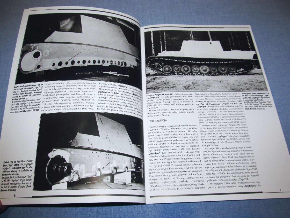 Jagdtiger 12.8 cm Pak 44 auf Panzerjager Tiger Sd Kfz 186 German tank destroyer