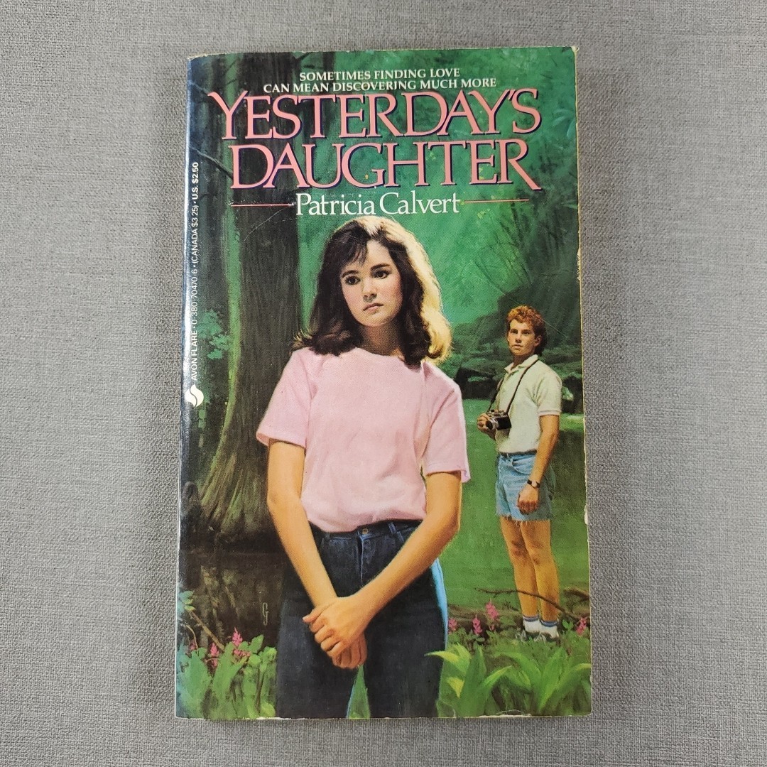 Yesterday’s Daughter Patricia Calvert 1988 Vintage Paperback Book Avon Flare