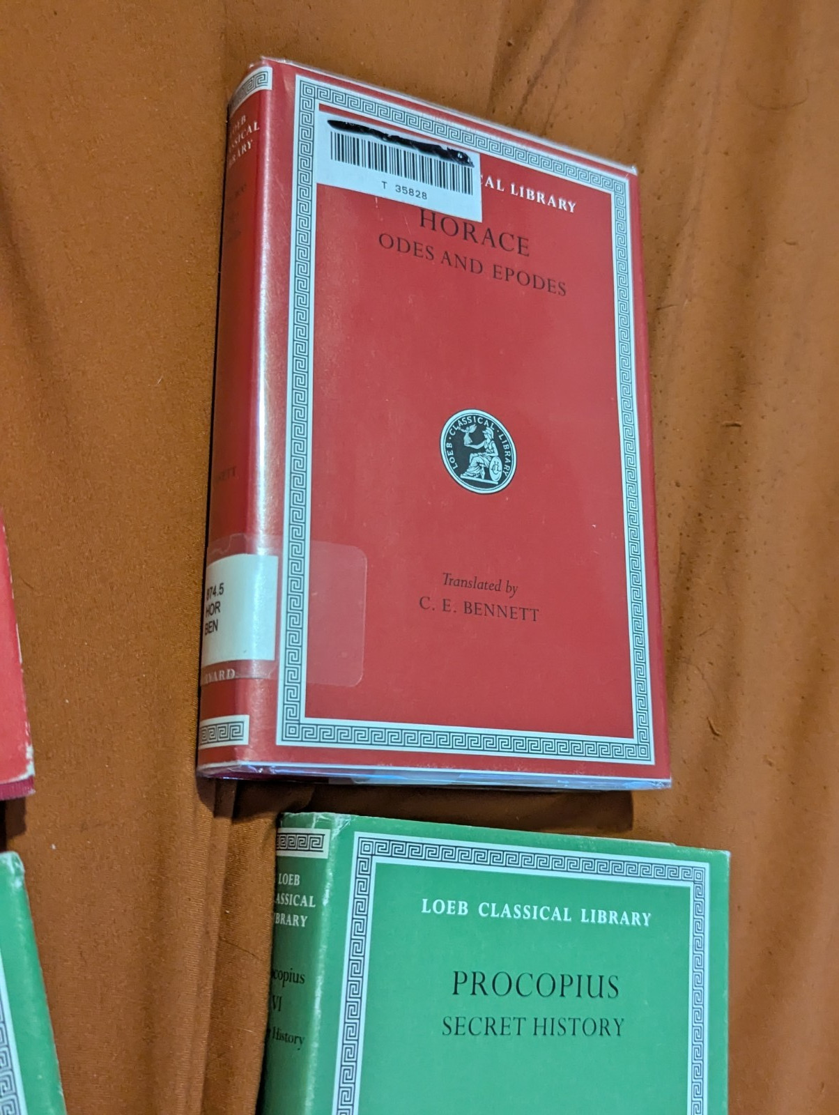 Herodotus, Procopius, Livy, Horace: Mixed Lot Loeb Classical Library Hardcover