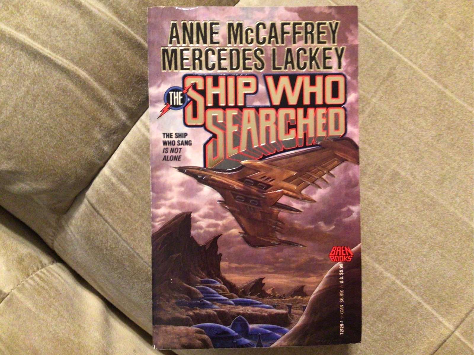 Brainship Ser.: The Ship Who Searched By Anne McCaffrey & Mercedes Lackey (1992)