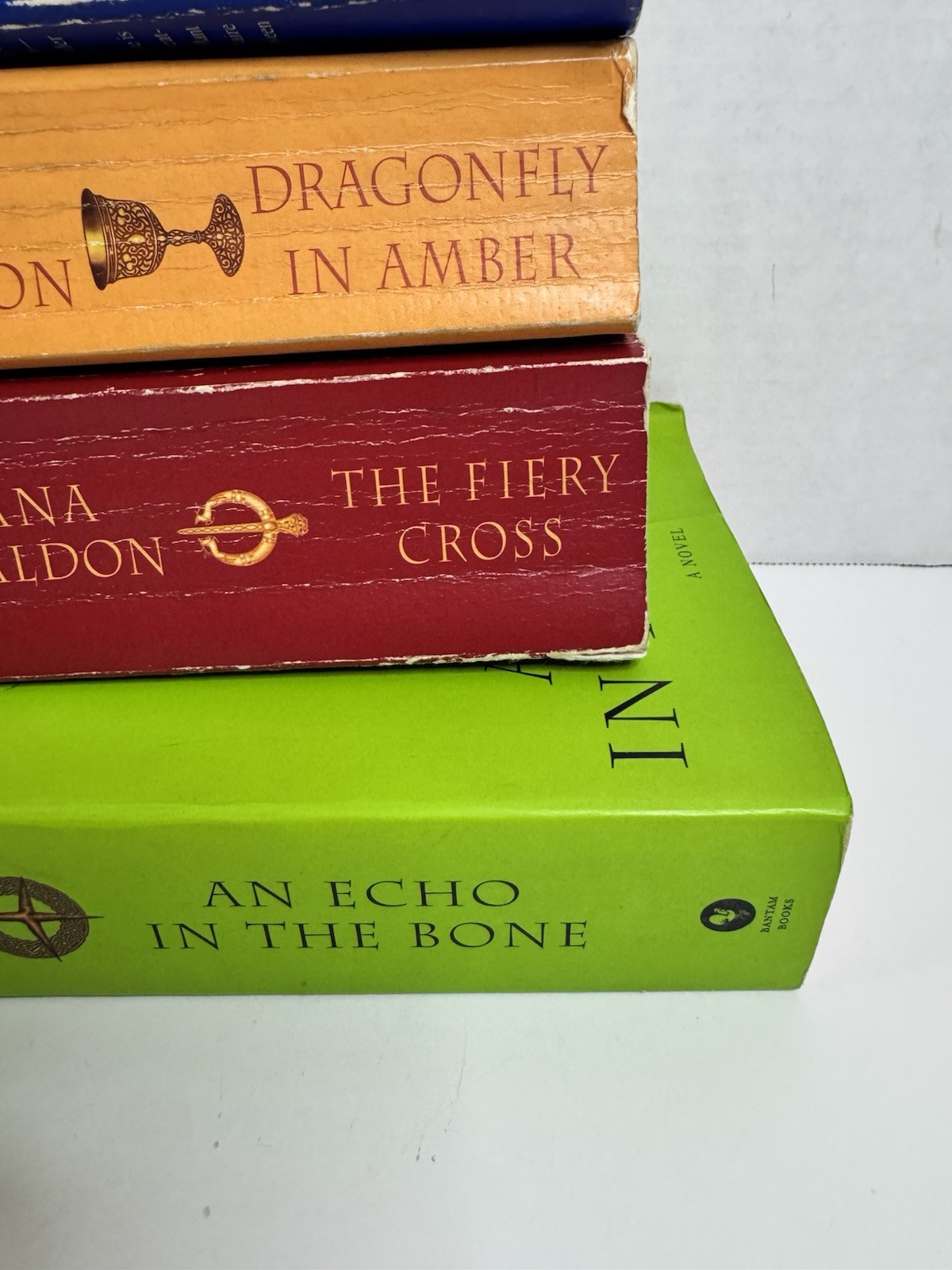 Outlander Dragonfly in Amber Fiery Cross Echo in Bone Diana Gabaldon Paperbacks