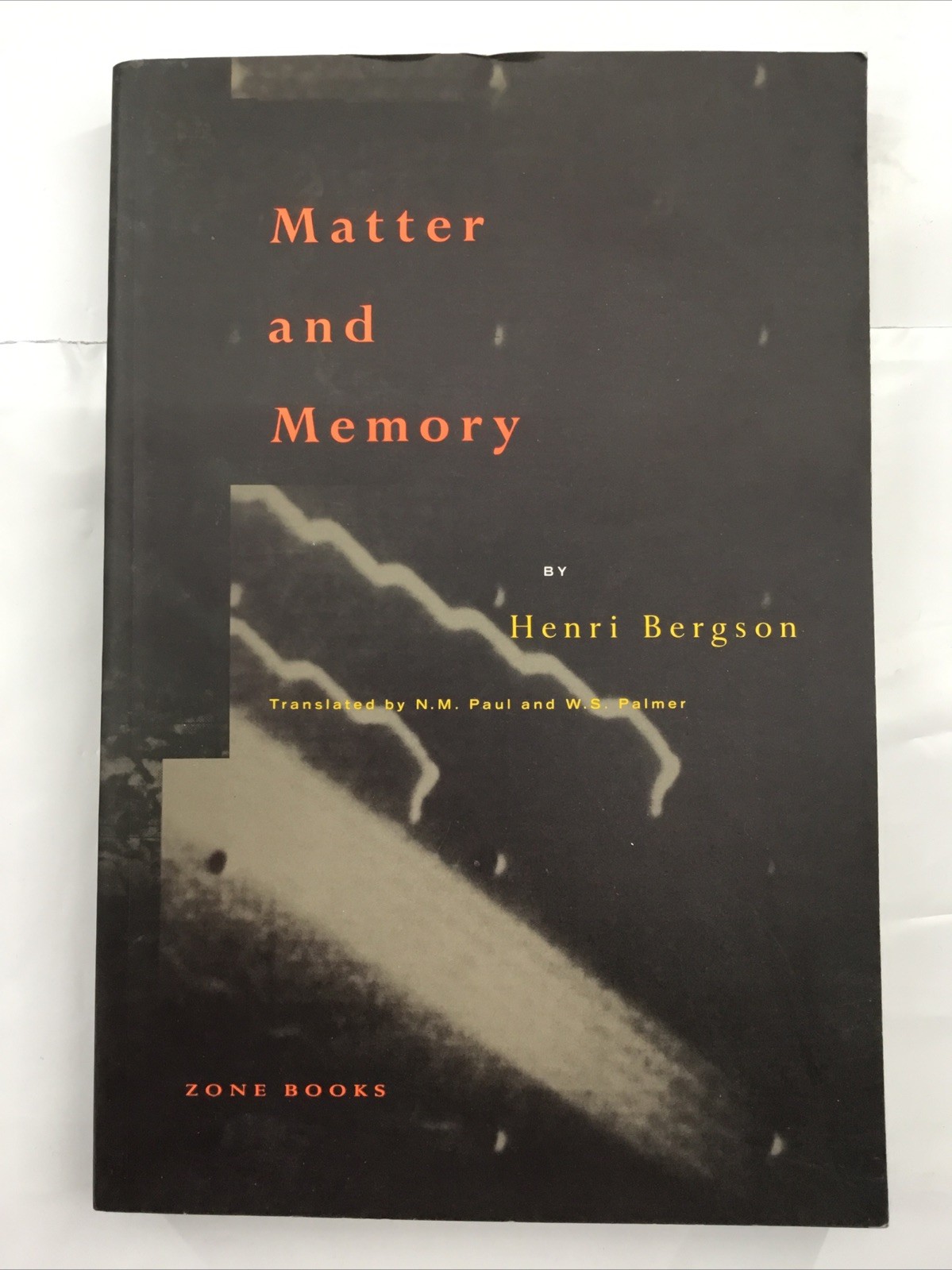 Matter & Memory Henri Bergson 1991 Paperback Nancy Margaret Paul Translation