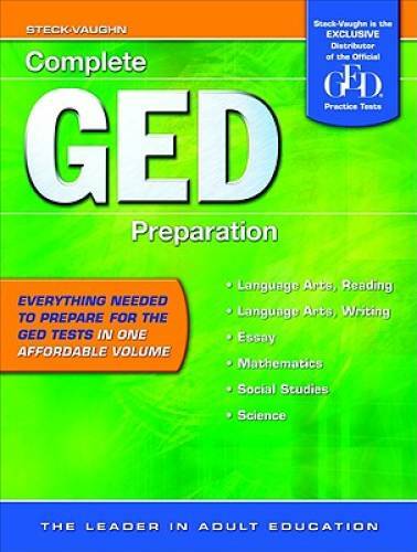Complete GED Preparation – Paperback By STECK-VAUGHN – GOOD