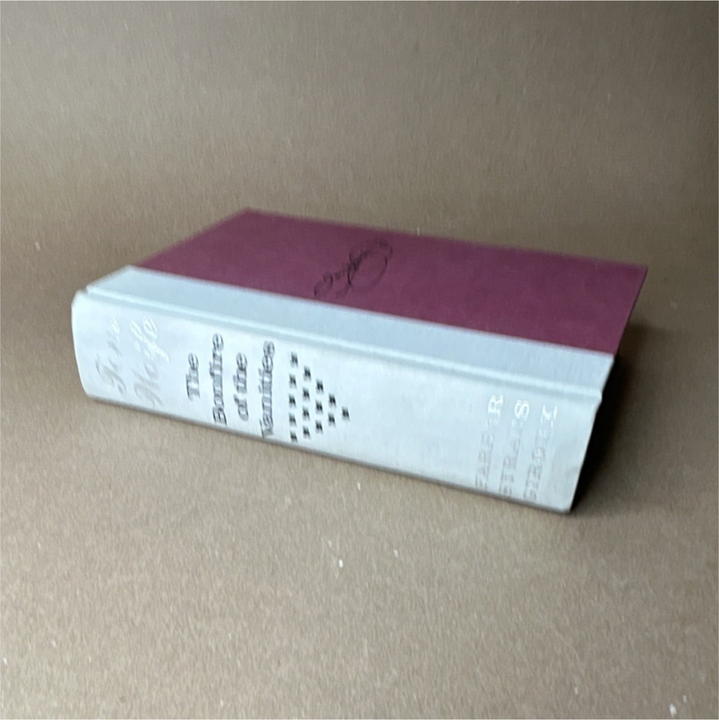 The Bonfire of the Vanities by Tom Wolfe Hardcover Farrar Straus Giroux
