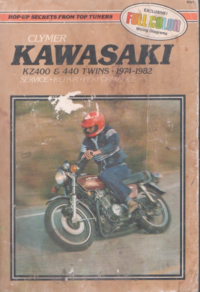 Kawasaki Service and Repair KZ400 and 440 Twins 1974-1990 M355 MN2057