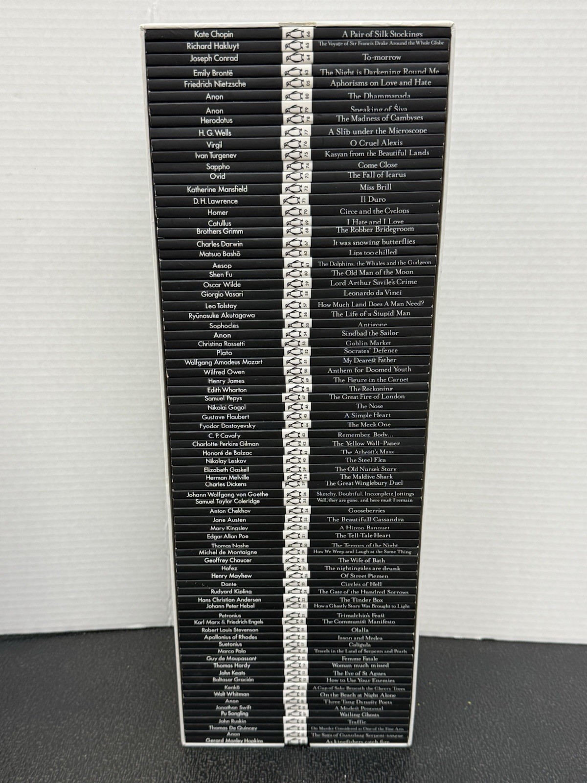 Penguin Classics 80 Book Mini Library Collection Complete Box Set