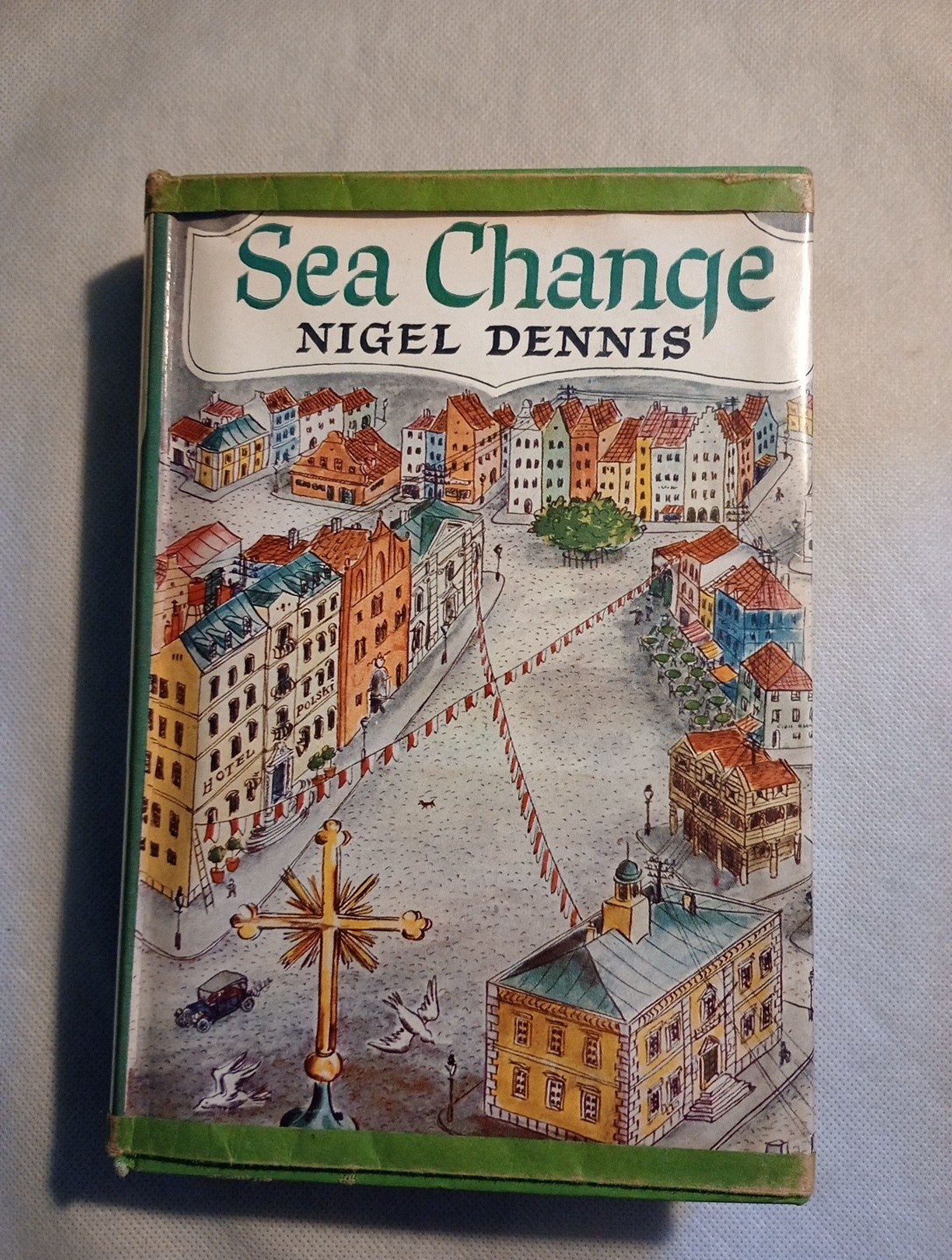A Sea Change by Nigel Dennis (1949 Hardcover) Houghton Mifflin VINTAGE