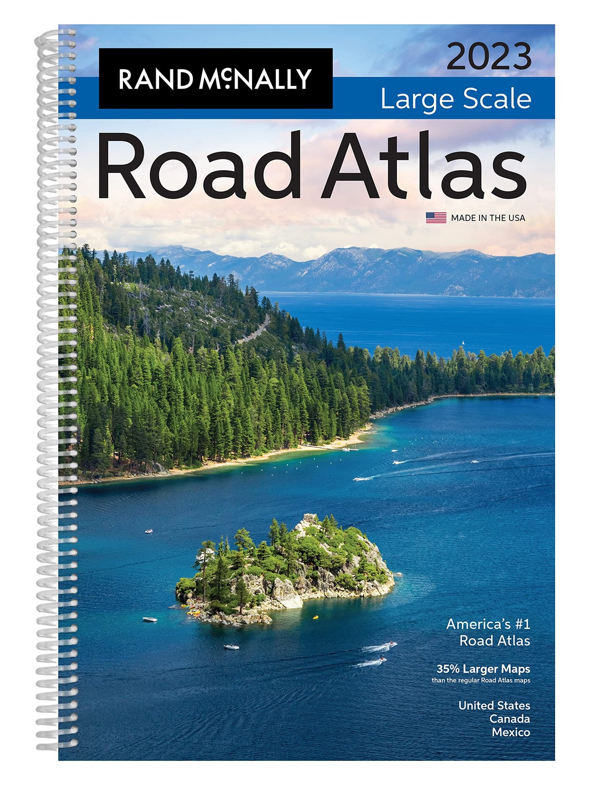 Rand McNally 2023 Large Scale Road Atlas (Rand McNally Large Scale Road Atla…