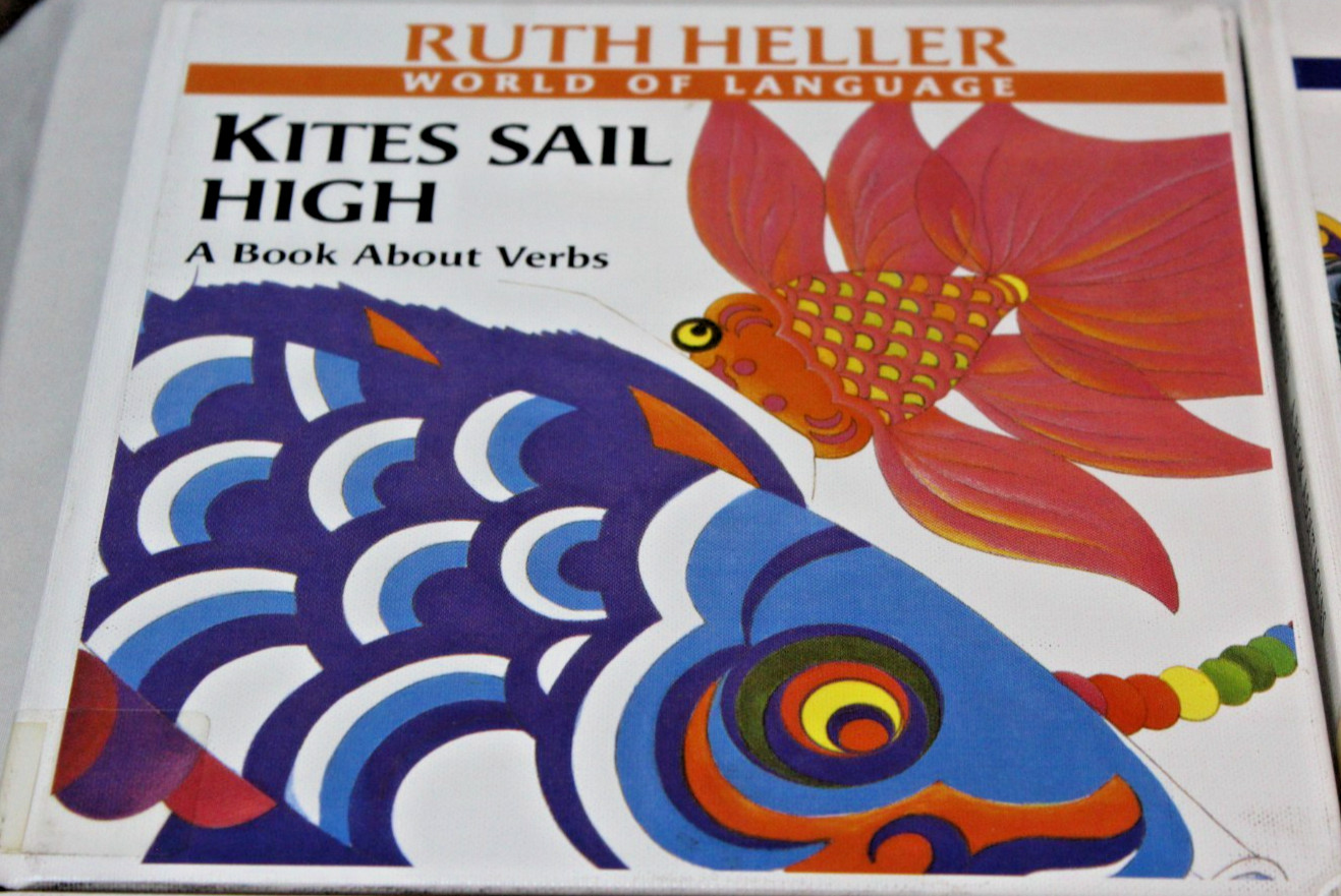 Lot 9 Vintage Library Bound Hardcover Books By Ruth Heller