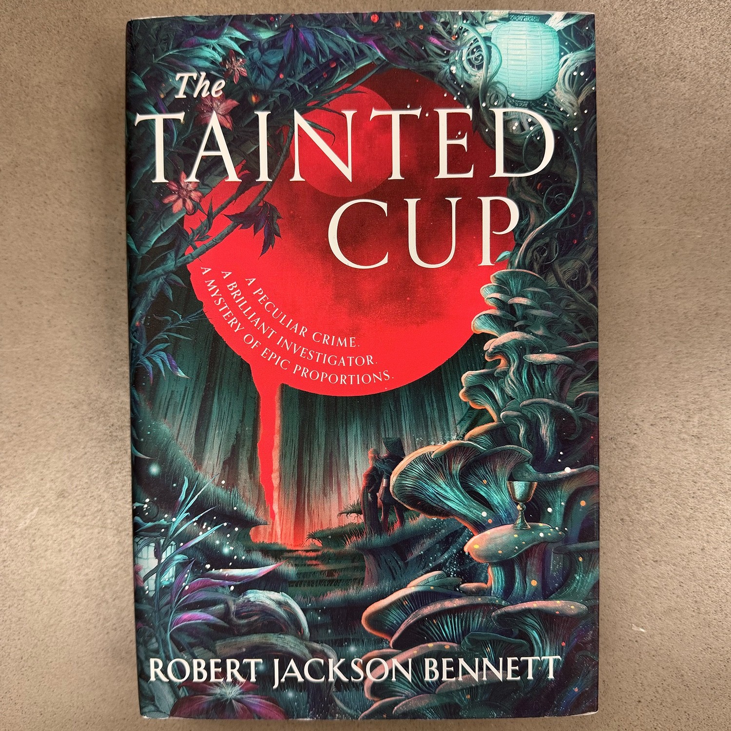 Robert Jackson Bennett The Tainted Cup Hardcover UK 1st/1st HUGO Fine