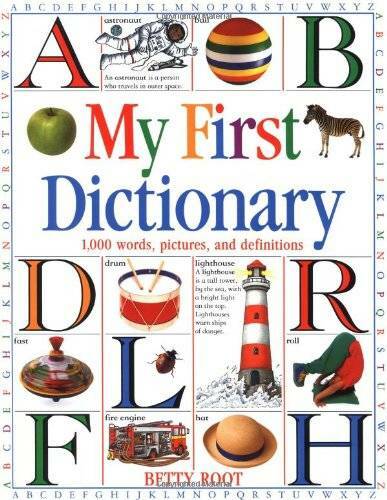 My First Dictionary: 1,000 words, pictures, and def (DK Games) – GOOD