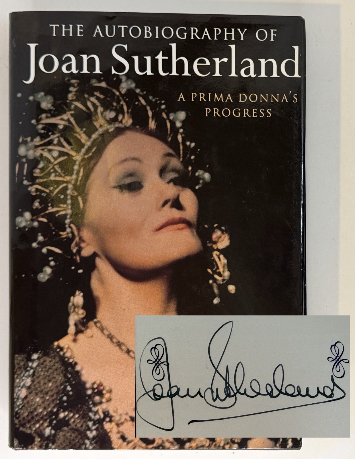 Signed & Numbered Joan Sutherland Autobiography 🎤 Like New 2nd Printing 1997