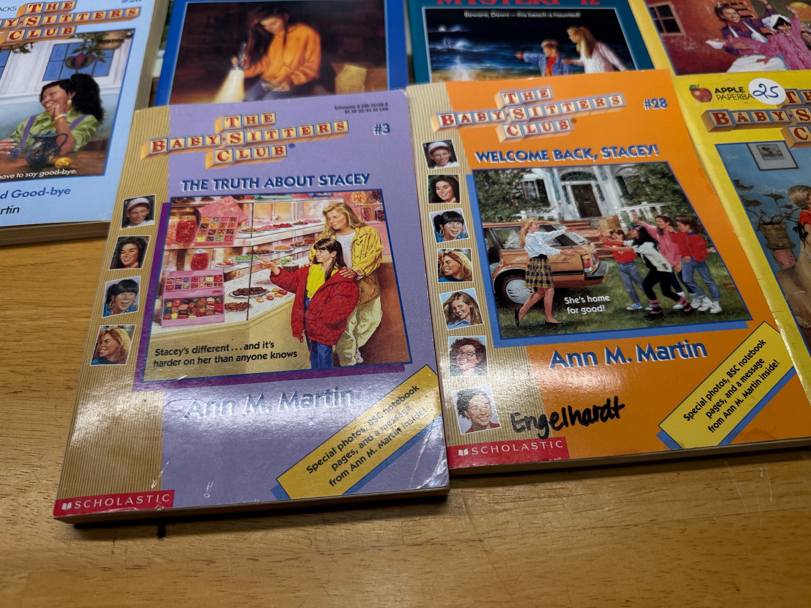 Scholastic The Babysitters Club By Ann M. Martin Lot of 13 Books MYSTERY Special