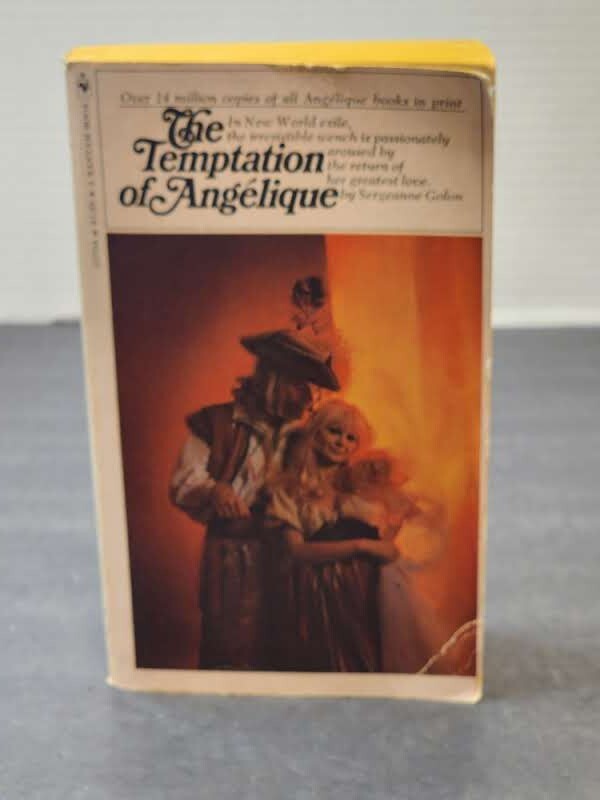 The Temptation of Angelique Angelique series, Book 7 Sergeanne Golon 1971 PB GC
