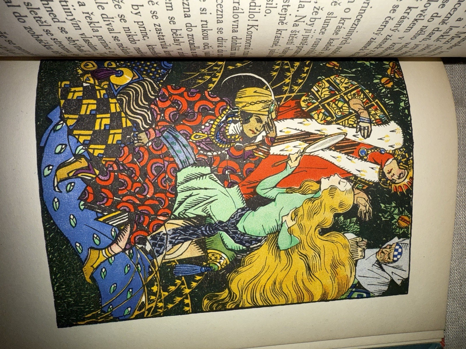 1924 Barevné Pohádky Olga Scheinpflugová – Czech Fairy Tales Antique Book