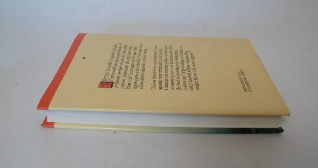 Justice Delayed Nazi War Criminals in Canada David Matas HC Book 1987 Inscribed