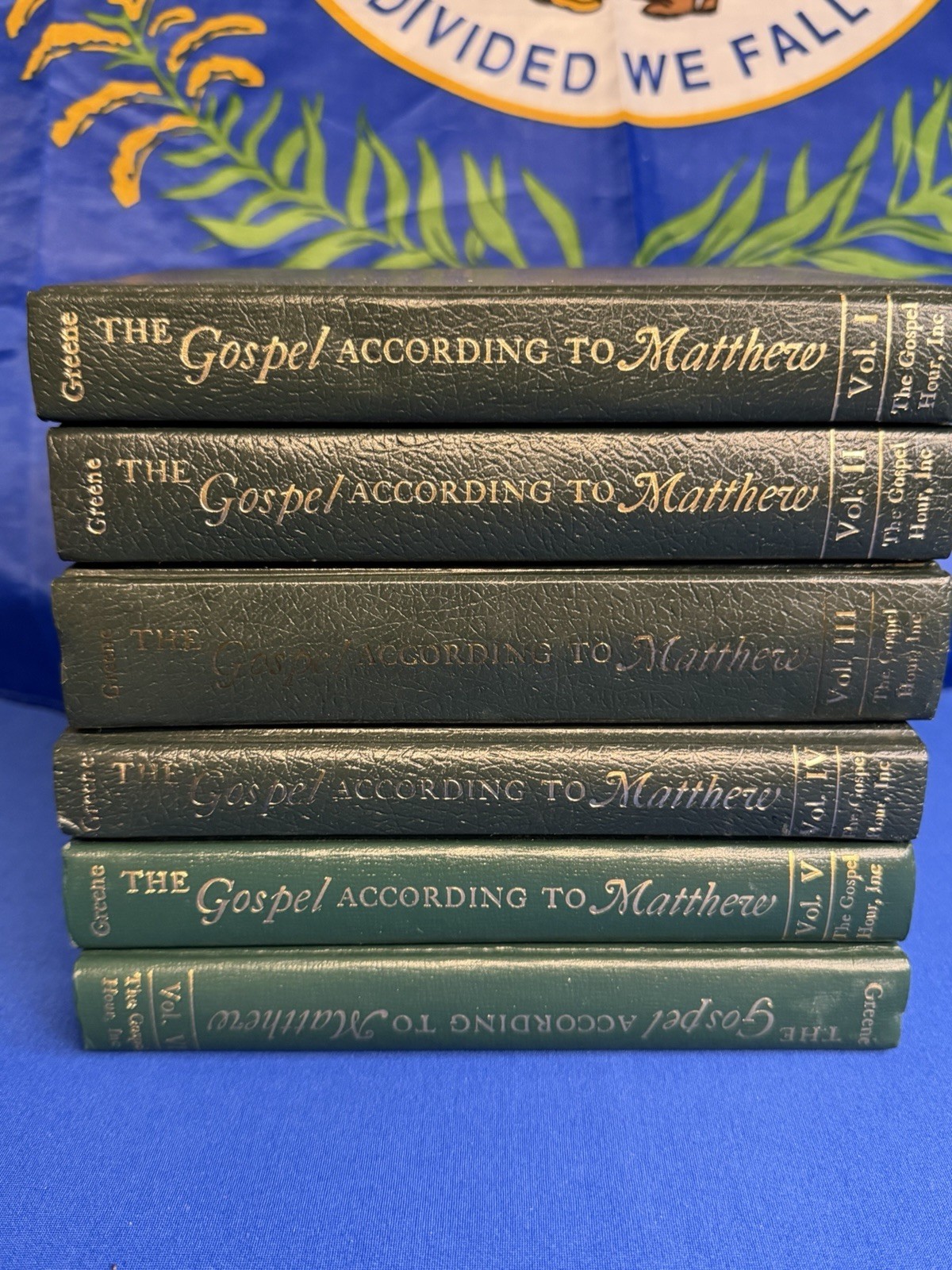 The Gospel According to Matthew 6 Vol. Set by Oliver B. Greene, Gospel Hour Inc.