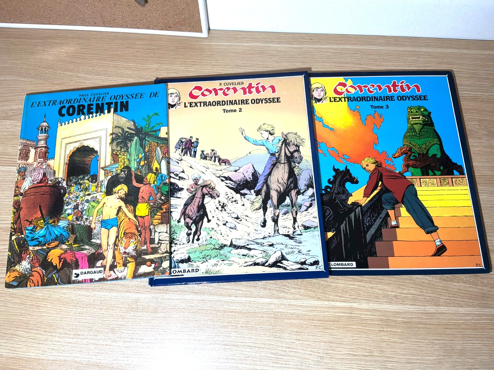 Corentin L’Extraordinaire Odyssée de Corentin 3-Book Set Vol. 1, 2,/ 3 French HC