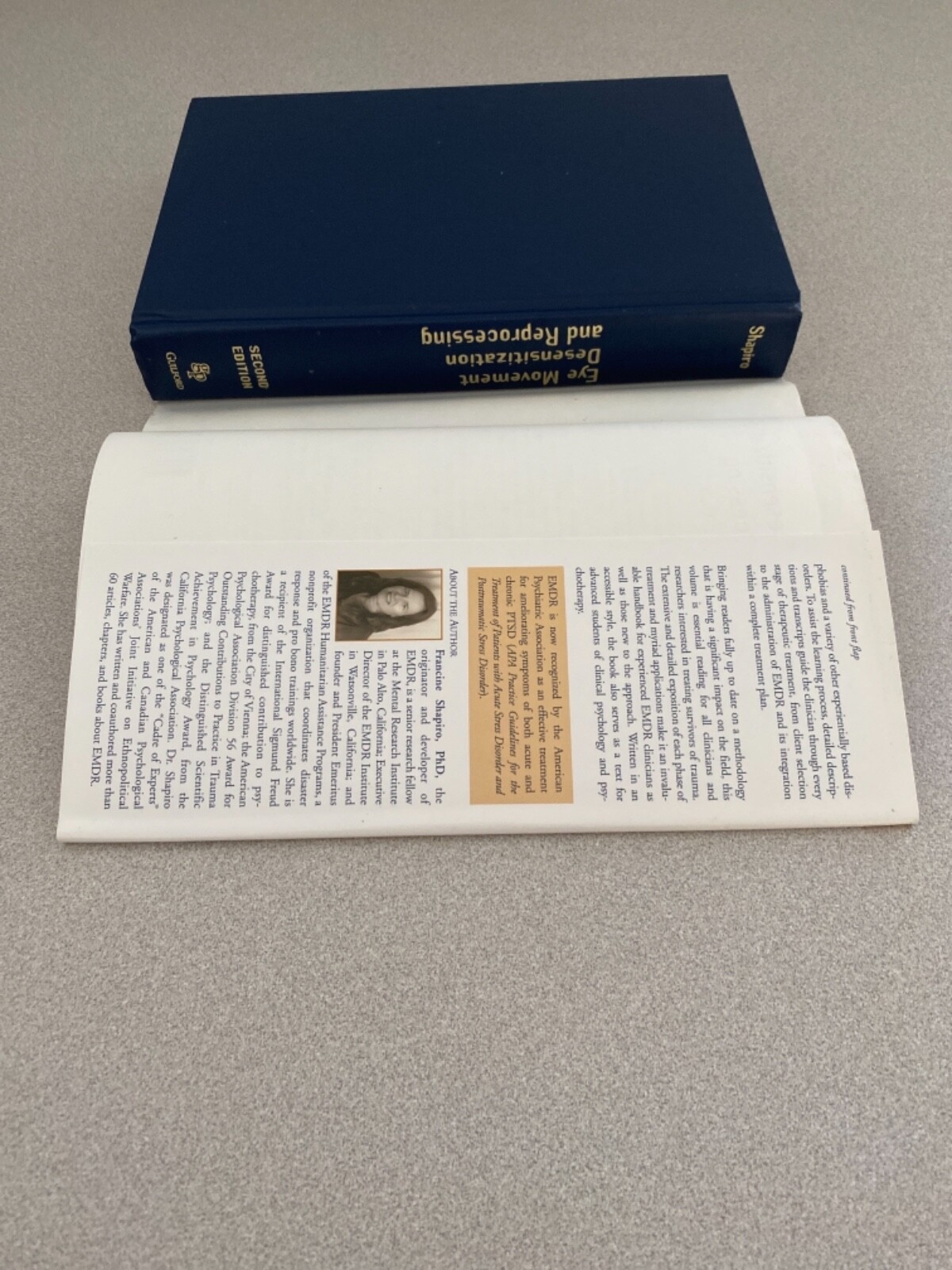 Eye Movement Desensitization And Reprocessing Second Edition By Francine Shapiro