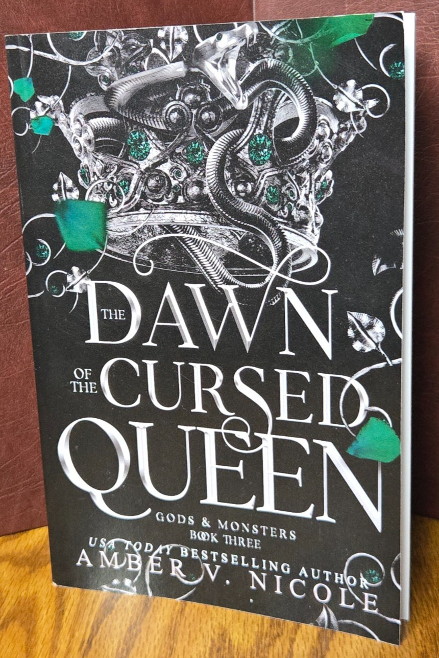 NEW The Dawn of the Cursed Queen by Amber V. Nicole 2024 Trade Paperback Book 3