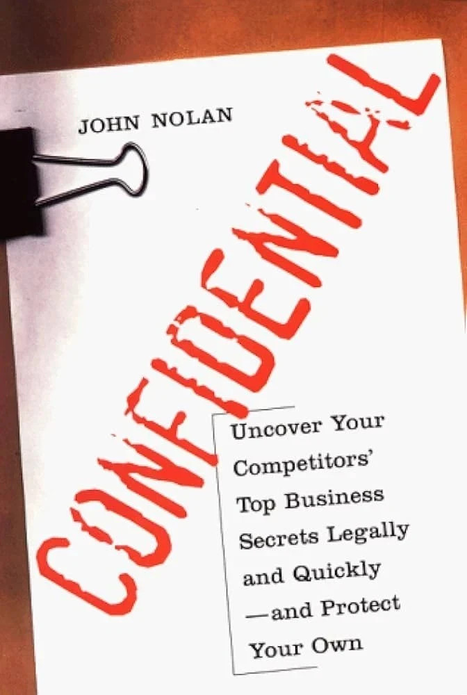 CONFIDENTIAL WRITTEN BY JOHN NOLAN PAPERBACK FREE SHIPPING US STOCK*