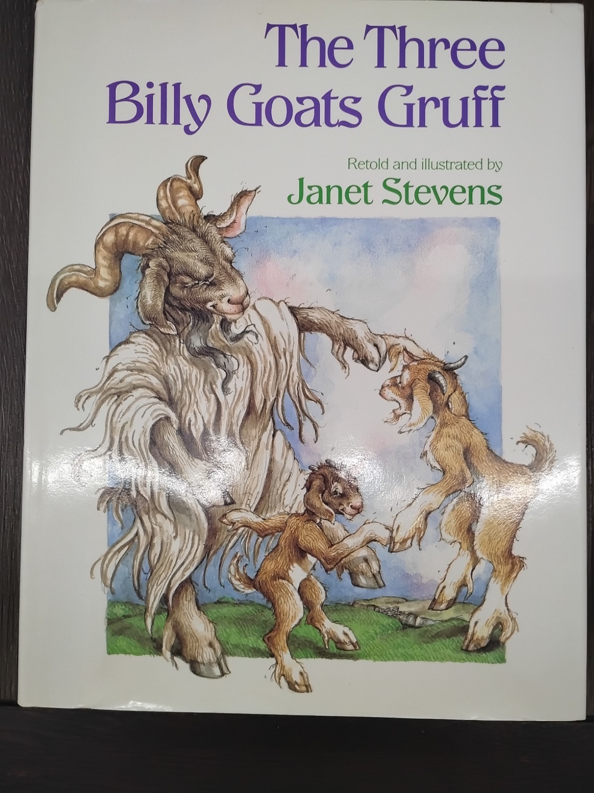 The Three Billy Goats Gruff – Paperback By Stevens, Janet – VERY GOOD