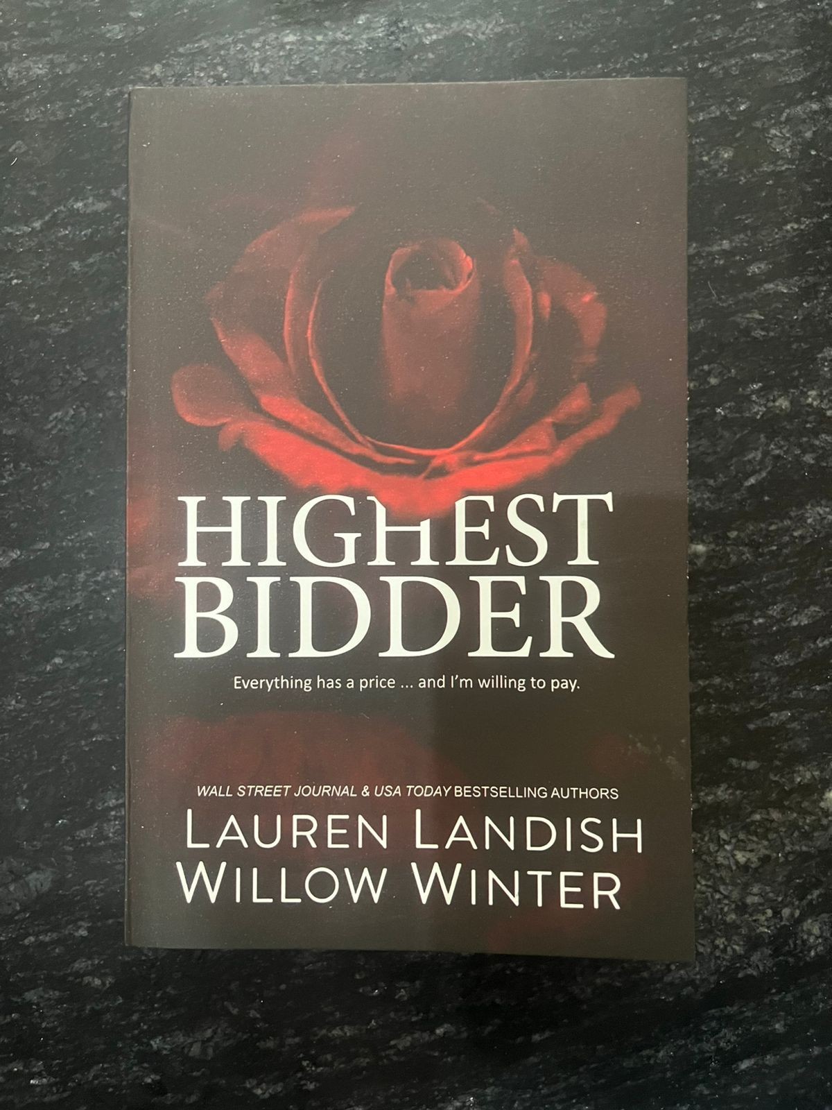 Highest Bidder Paperback Lauren Landish and Willow Winters English Paperback