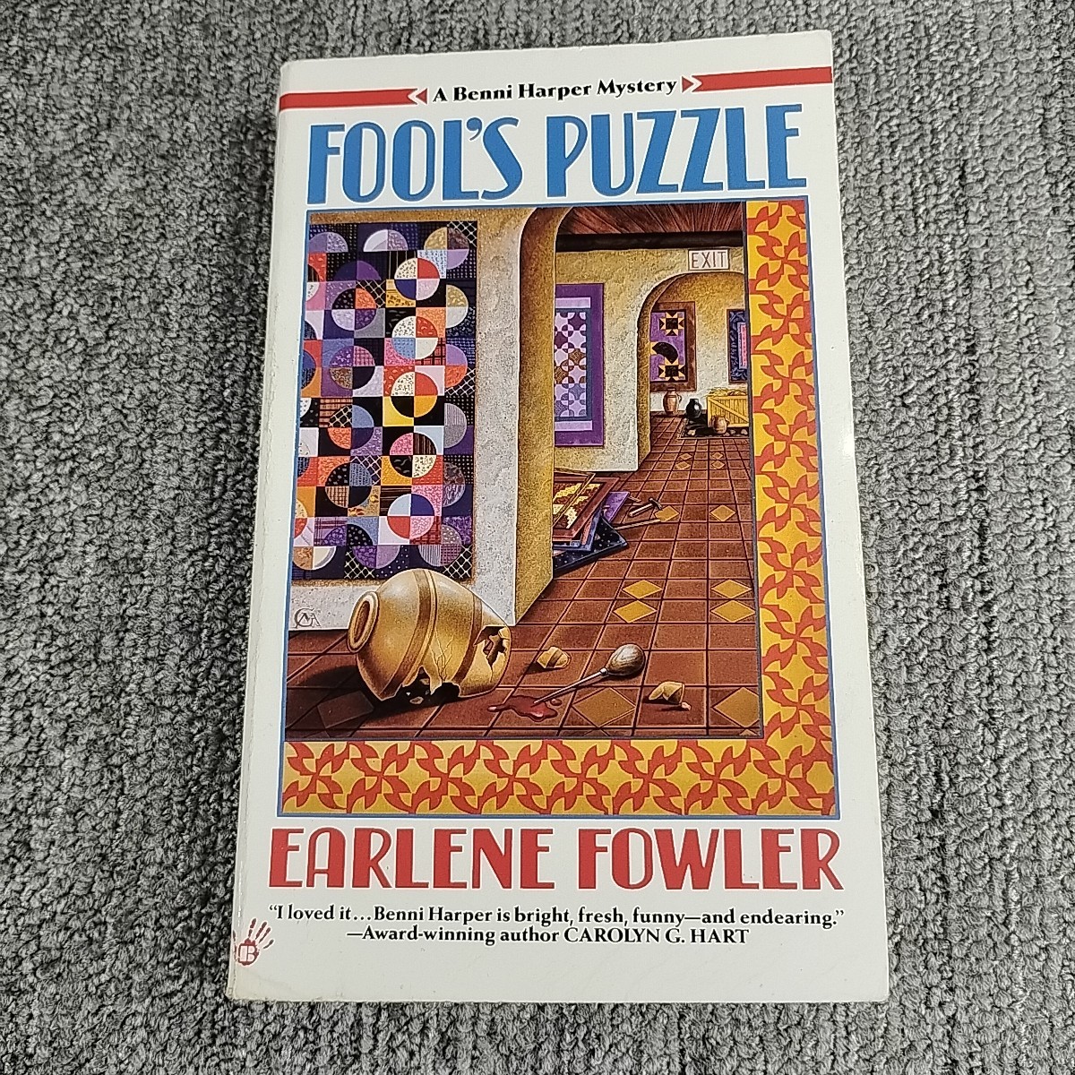 Benni Harper Series By Earlene Fowler 3 Cozy Mystery Book Lot Puzzle Arkansas