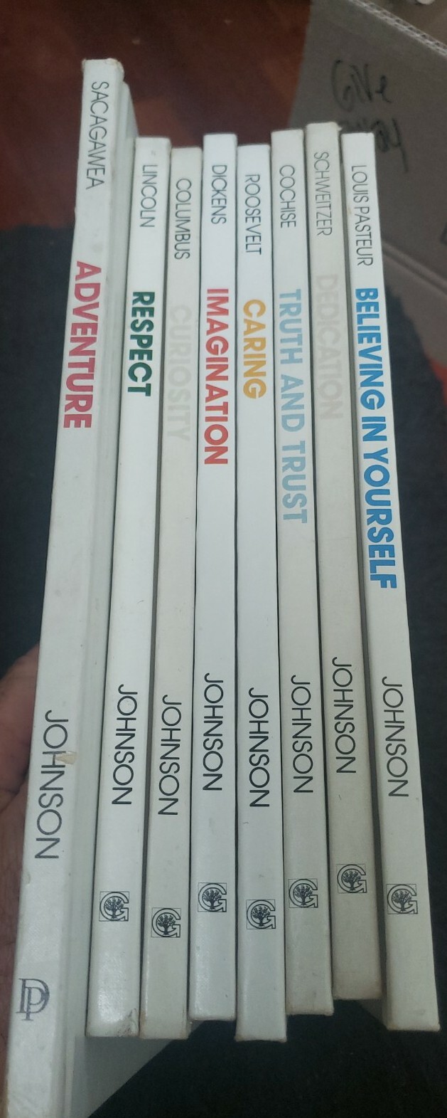 Value Tales Lot of 8 HC Bks 1977-80 Ann D Johnson Danbury Press Value Caring Juv