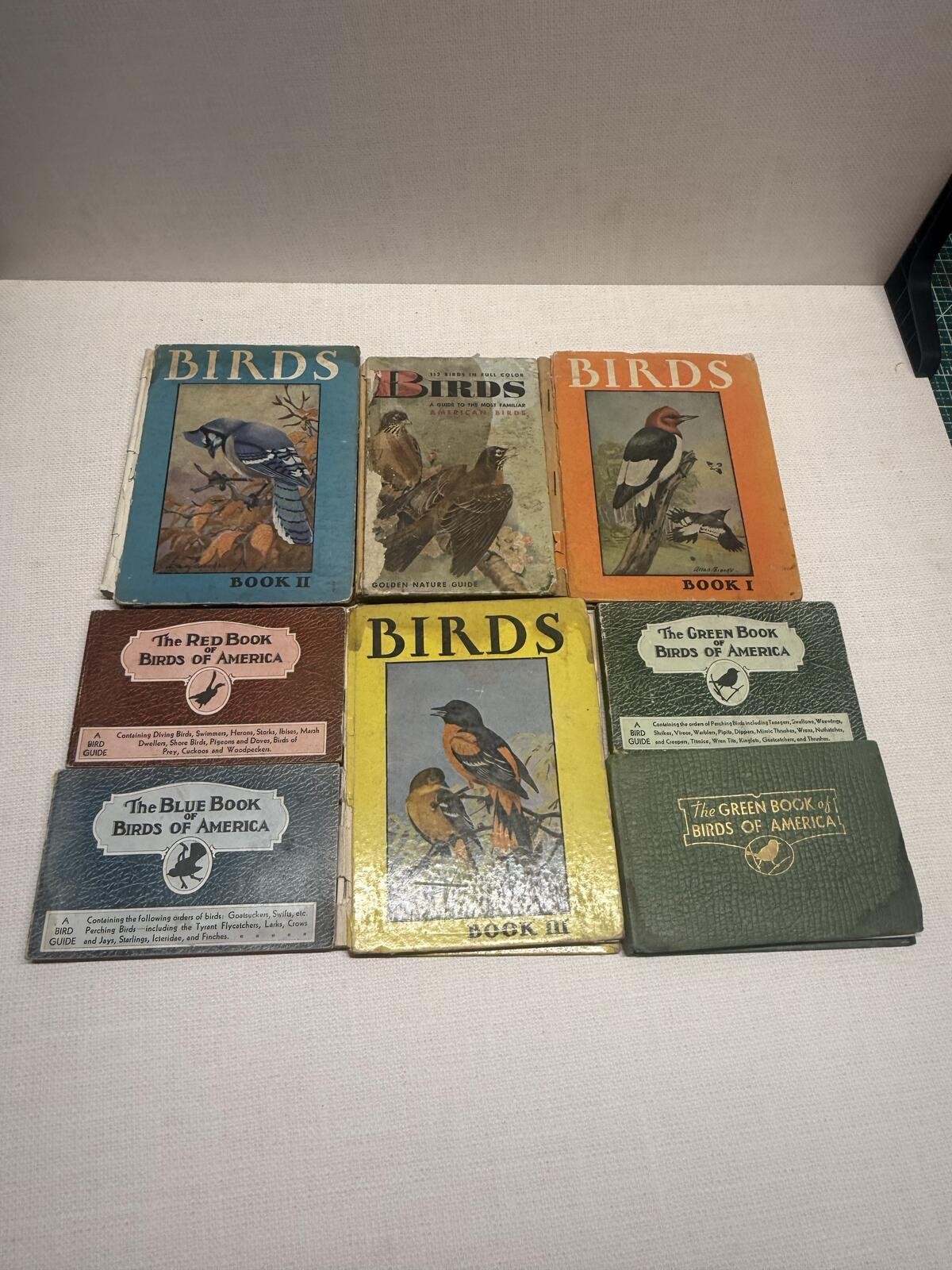 Vintage 1930s Lot Of Bird Identification Bird Watching Books