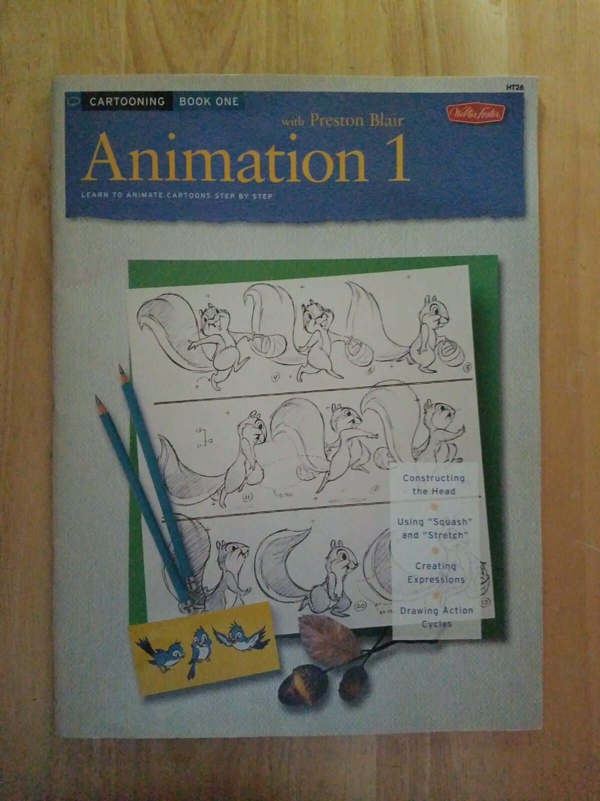 Animation 1 Cartooning Book One Preston Blair Step by Step Learn to Animate