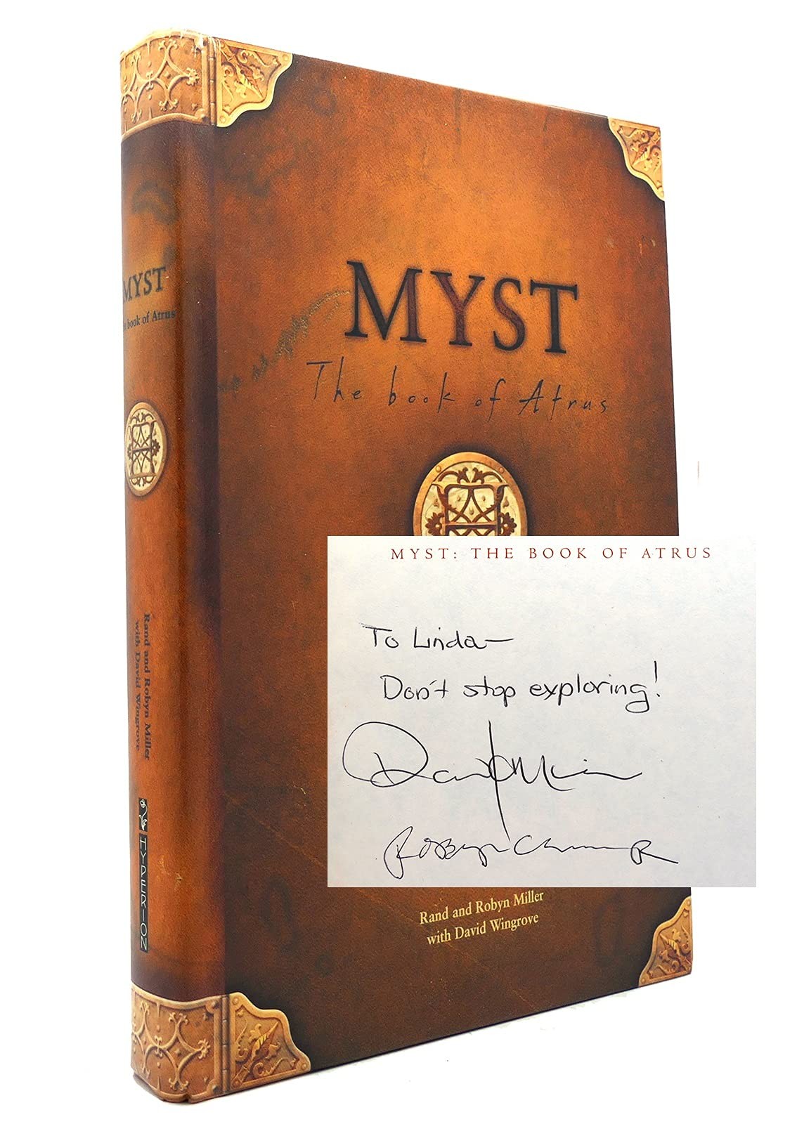 Myst: The Book of Atrus – hardcover Miller, Robyn|Miller, Rand|Wingrove, Dav…