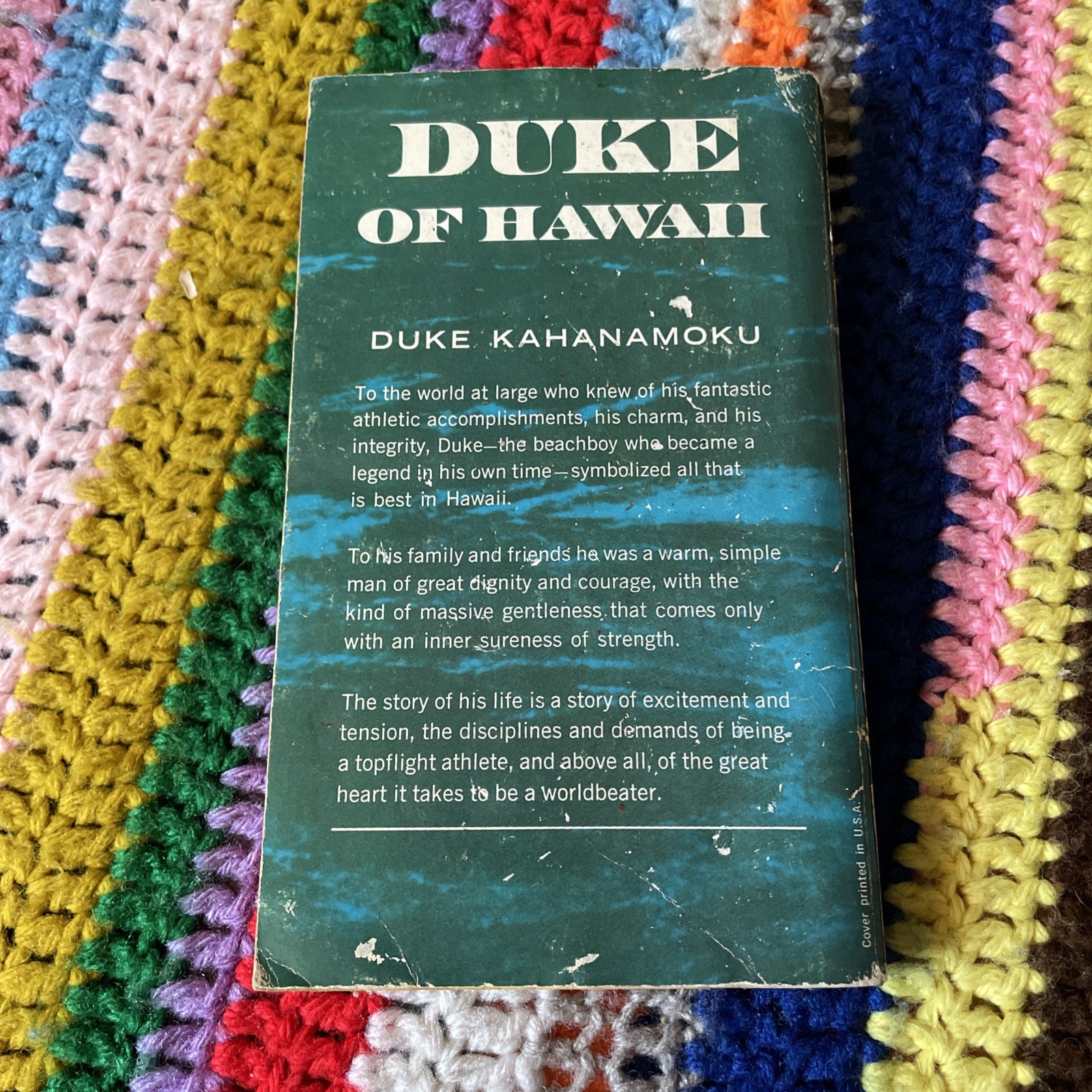 Duke Of Hawaii: The Father Of Surfing – Joe Brennan – 1968 Paperback 1st Edition