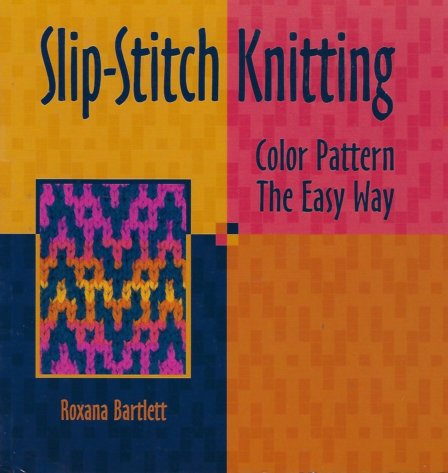 Slip-Stitch Knitting – paperback Bartlett, Roxana